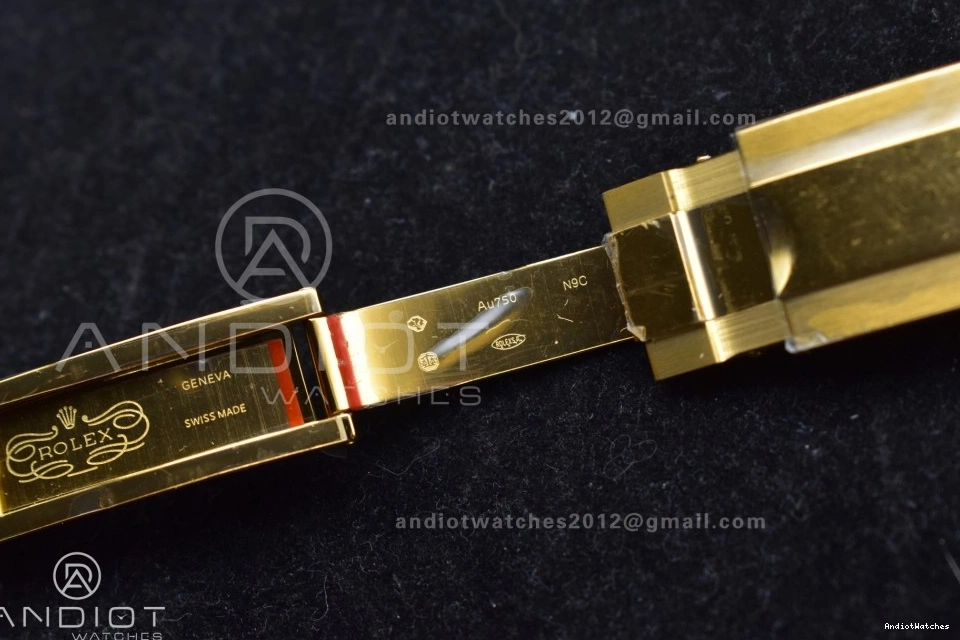 Dial V6 Sophisticated YG on QF 1:1 Black 126518 807 Edition Daytona (Weighted) Best Strap SH4131 Oysterflex 0414